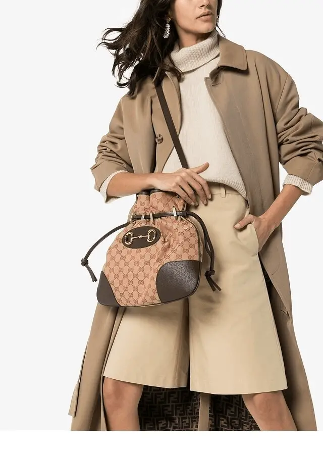 Túi Gucci 1955 Horsebit Messenger Bag 602089 9Y9NG 9888 - Ảnh 3
