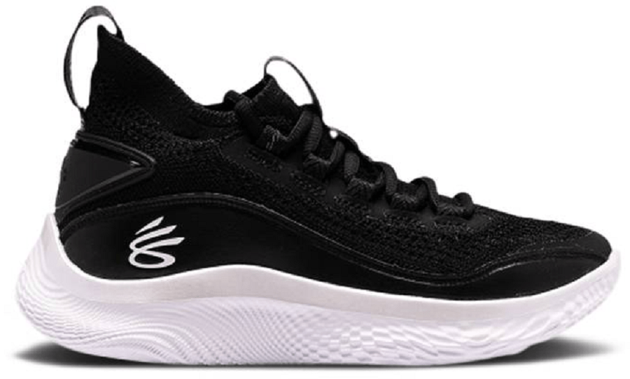 Giày Under Armour Curry Flow 8 'Black White' GS 3023527-002