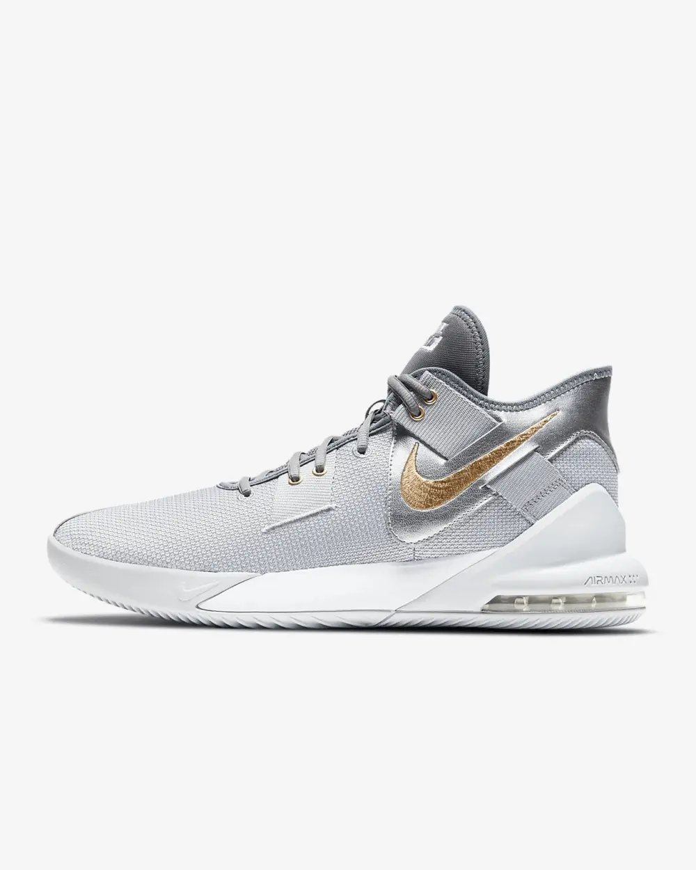 Alternative view of Giày Nike Air Max Impact 2 'Grey Metallic Gold' CQ9382-007