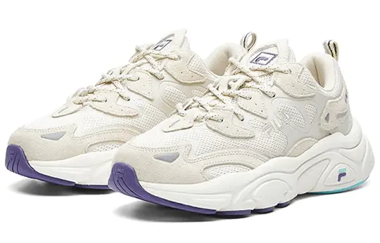 Alternative view of Giày FILA Mars VNTG Running Shoes White GS F12W031122FGT