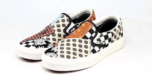 Giày Vans Classic Slip-On 'Tiger Patchwork' VN0A4U381IO - Ảnh 3