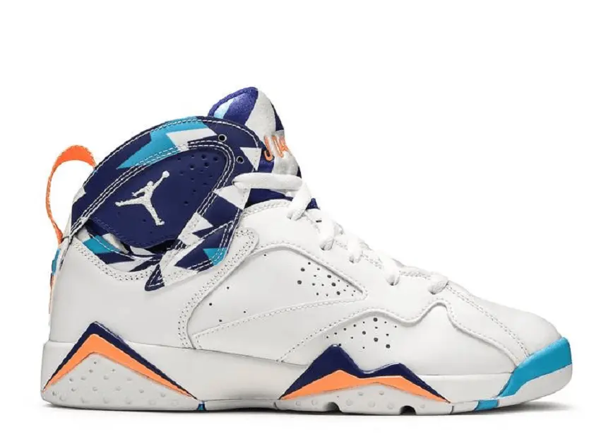 Giày Nike Air Jordan 7 Retro GS 'Chlorine Blue' 442960-100