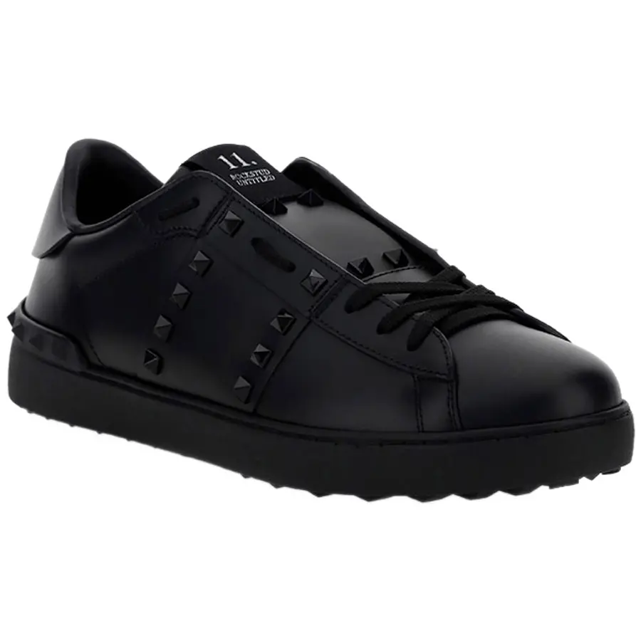 Alternative view of Valentino Black Open Studs Sneakers VY2S0931YEK0NO