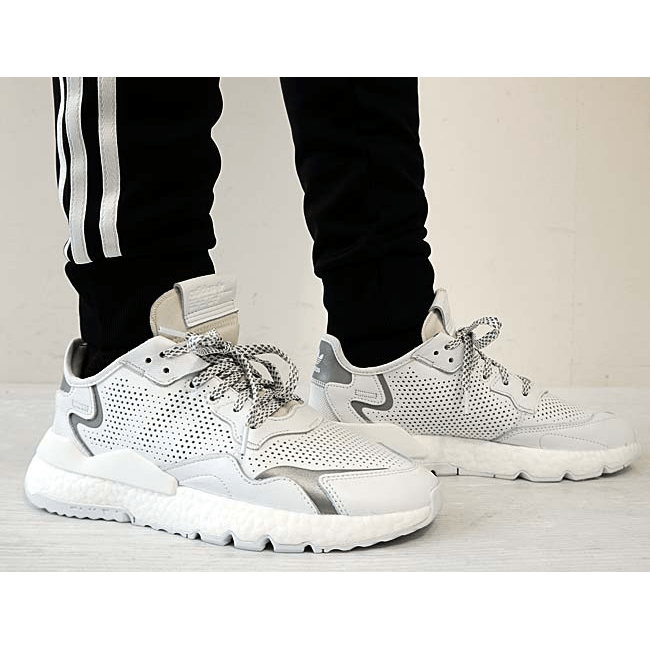 Giày Adidas Originals Nite Jogger Boost 'White' EF5401 - Ảnh 2