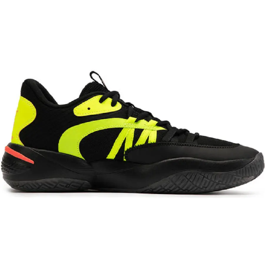 Giày Puma Court Rider 2.0 Glow Stick 'Black Lime Squeeze' 377393-01