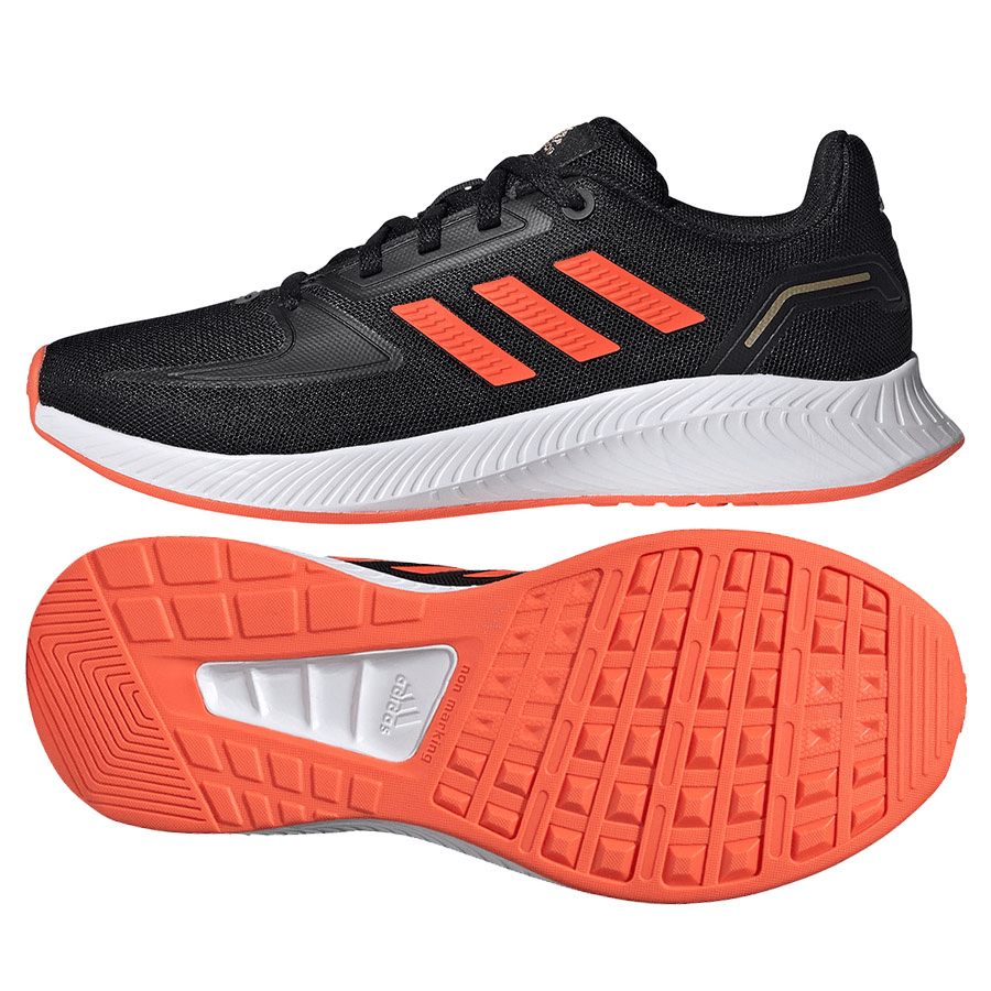 Giày Adidas Runfalcon 2.0 J 'Black Solar Red' GZ7418 - Ảnh 7