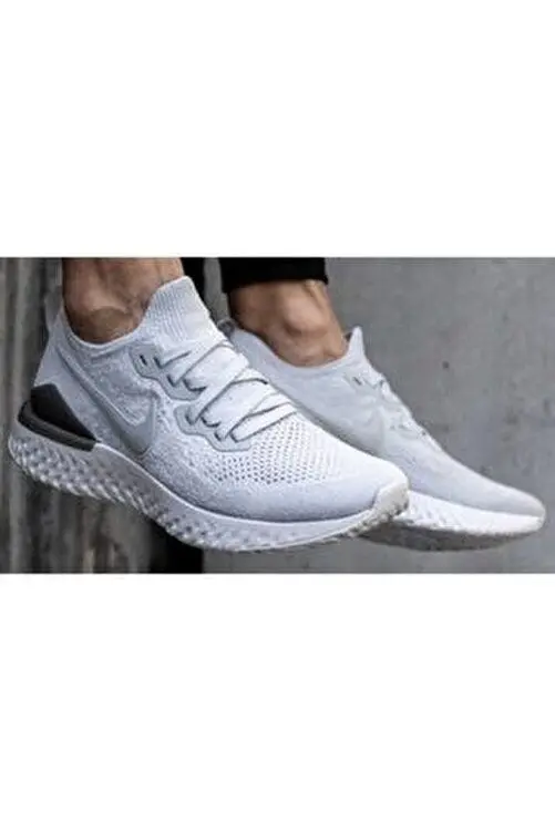 Giày Nike Epic React Flyknit 2 'Pure Platinum' BQ8928-004 - Ảnh 5