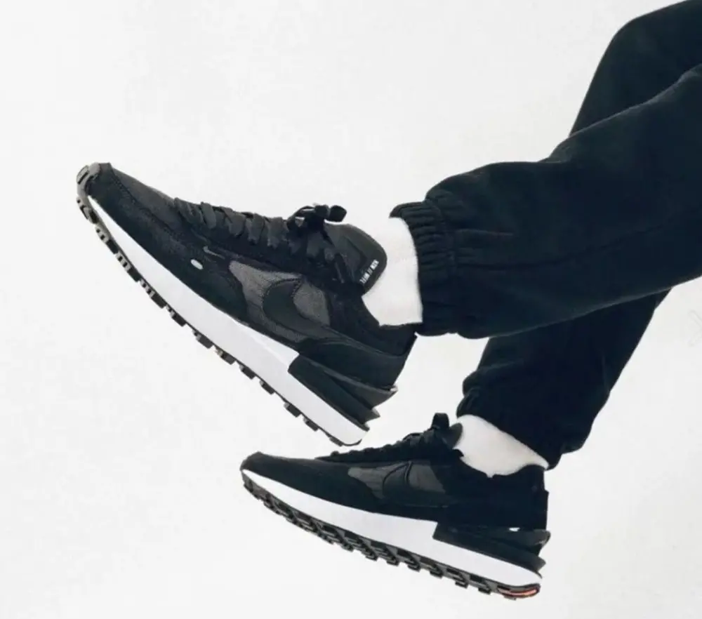 Giày Nike Waffle One 'Black' DA7995-001 - Ảnh 3
