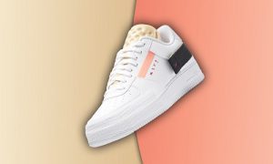 Alternative view of Giày Nike Air Force 1 'Type White Melon Tint' CZ7107-100