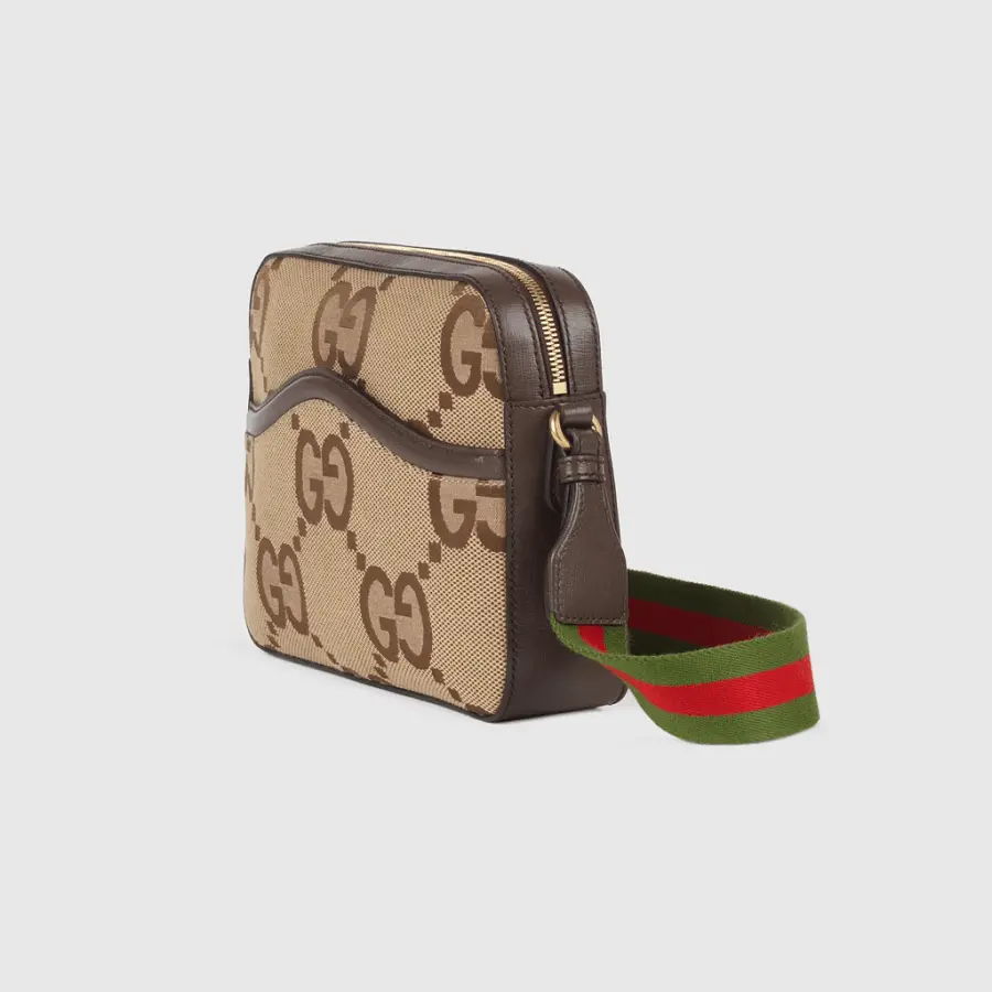 Túi Gucci Jumbo GG Messenger 'Camel Ebony' 675891-UKMDG-2570 - Ảnh 6
