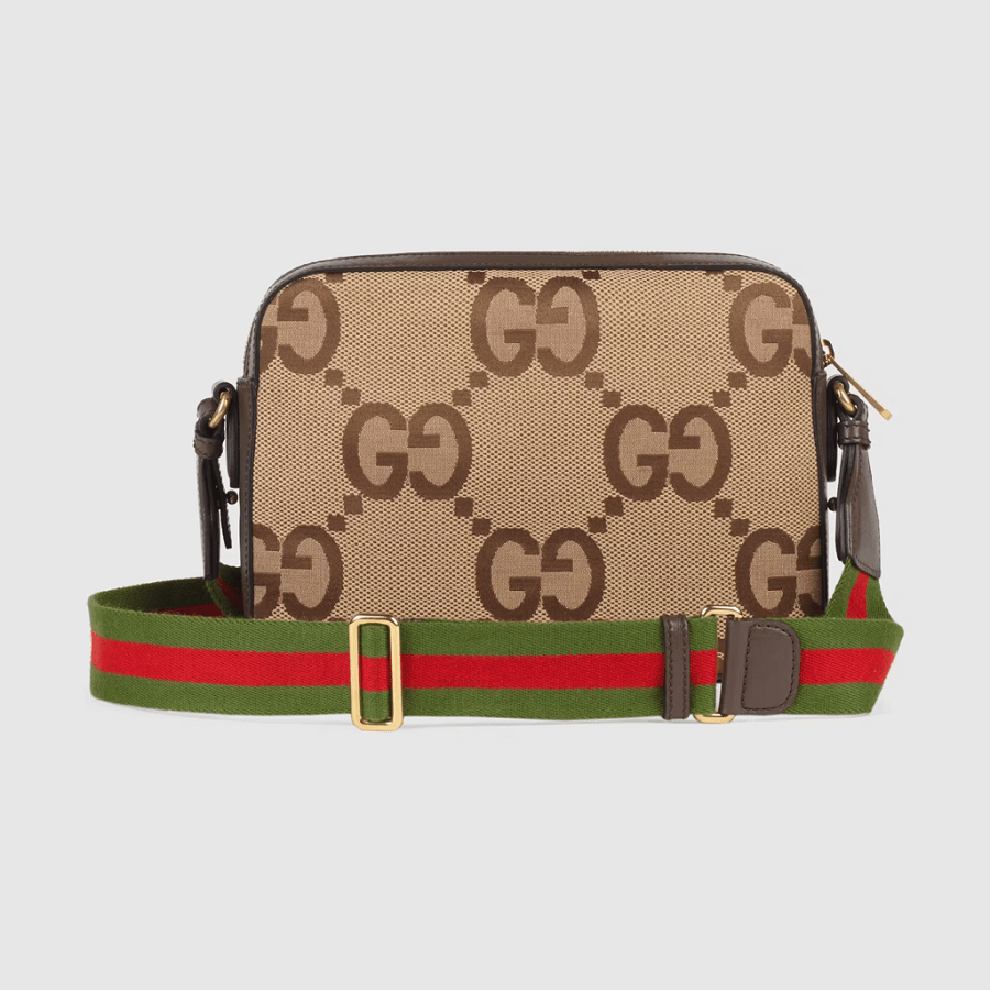 Túi Gucci Jumbo GG Messenger 'Camel Ebony' 675891-UKMDG-2570 - Ảnh 3