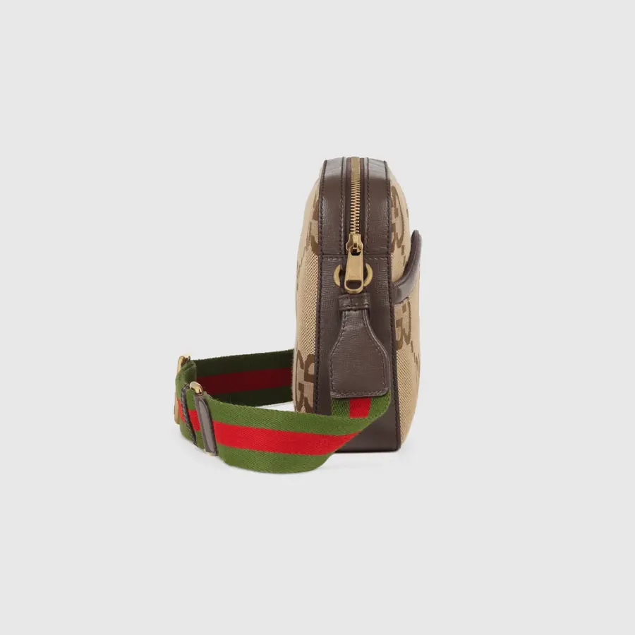 Túi Gucci Jumbo GG Messenger 'Camel Ebony' 675891-UKMDG-2570 - Ảnh 7