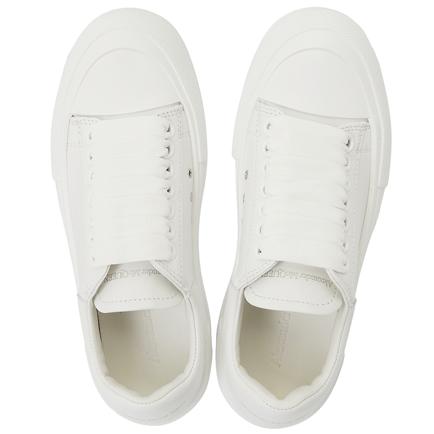 Giày Alexander Mcqueen Deck Plimsol 'White' 697121-WIAB6-9065 - Ảnh 3