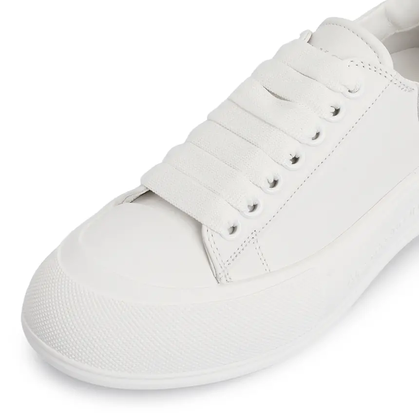 Alternative view of Giày Alexander Mcqueen Deck Plimsol 'White' 705201-WIAB6-9065
