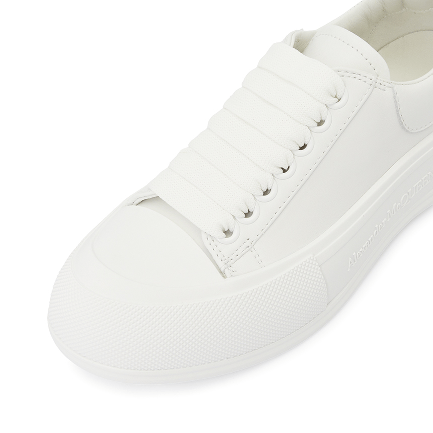 Giày Alexander Mcqueen Deck Plimsol 'White' 697121-WIAB6-9065 - Ảnh 2