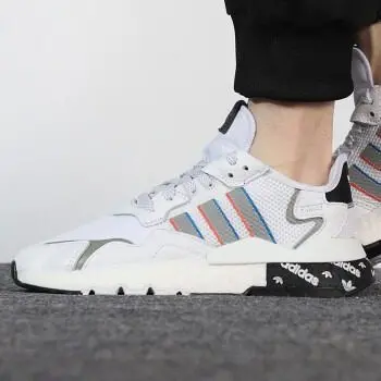 Giày Adidas Originals Nite Jogger 'White Black' H01719 - Ảnh 5
