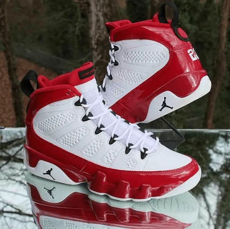Giày Nike Air Jordan 9 Retro GS 'Dark Charcoal University Gold' 302359-070 - Ảnh 6