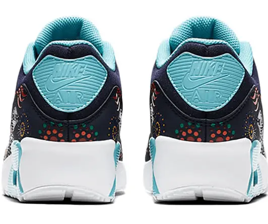 Giày Nike Air Max 90 Ultra 2.0 QS (GS) 'Black Blue' AO2097-400 - Ảnh 4