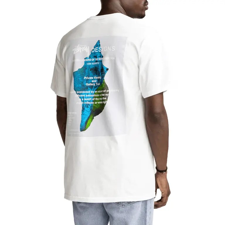Áo Stussy Modern Leaders Tee 'White' - Ảnh 3