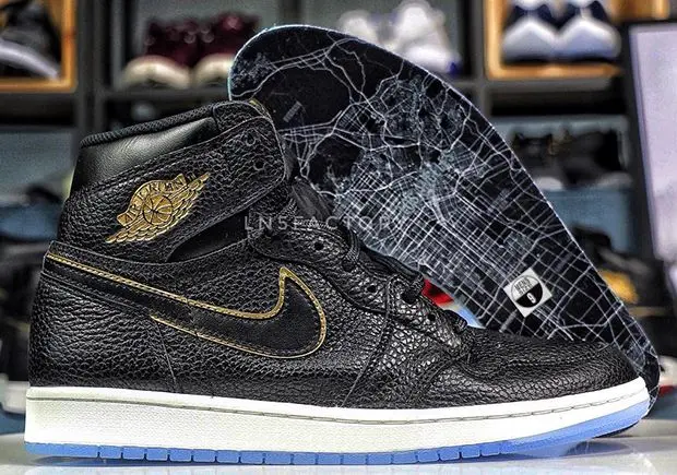 Alternative view of Giày Nike Air Jordan 1 Retro High OG 'City Of Flight' LA 555088-031