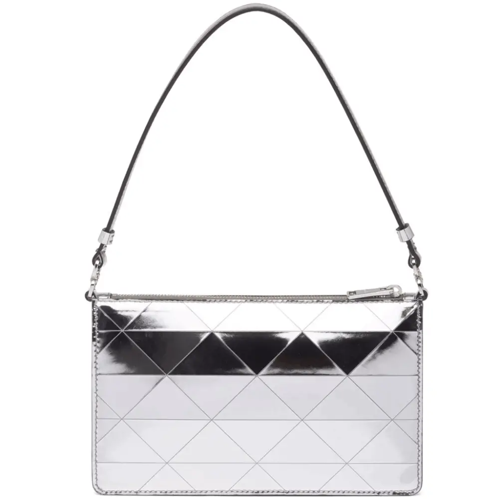 Túi Prada Brushed Cleo Shoulder Bag 'Silver' 1BC155-2D0F-F0118-V-OSM - Ảnh 3