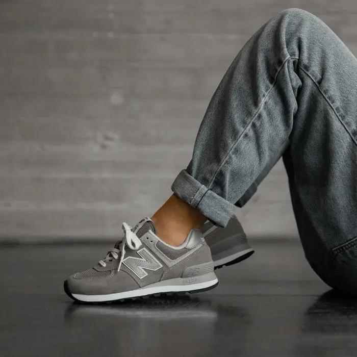 Giày New Balance Wmns 574 Core 'Grey' WL574EG - Ảnh 3