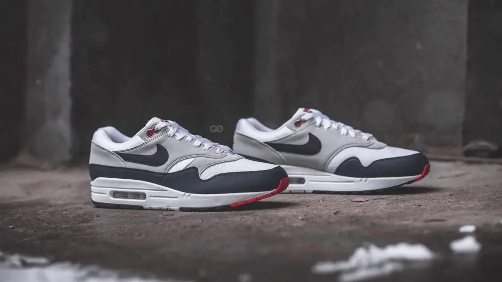 Giày Nike Air Max 1 Anniversary Obsidian 908375-104 - Ảnh 6