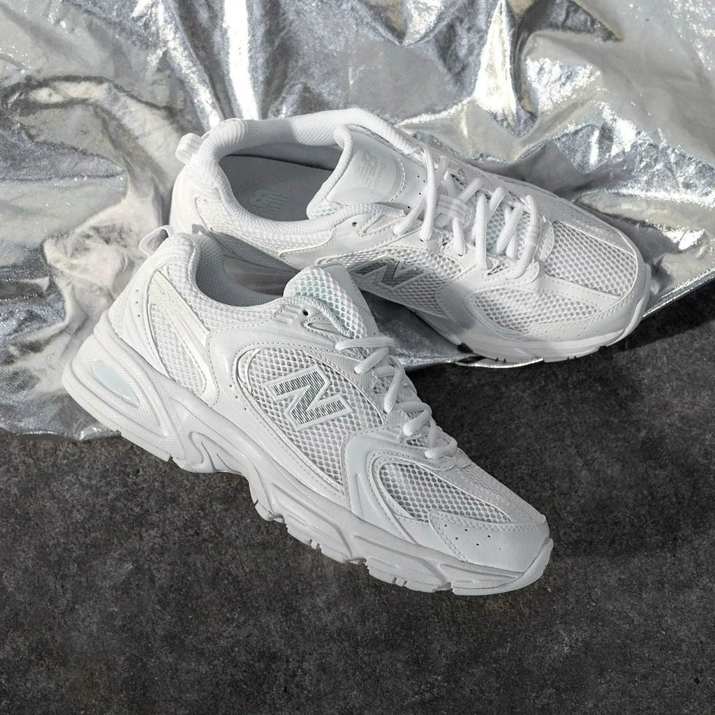 Giày New Balance 530 Retro 'White Silver' MR530FW1 - Ảnh 2