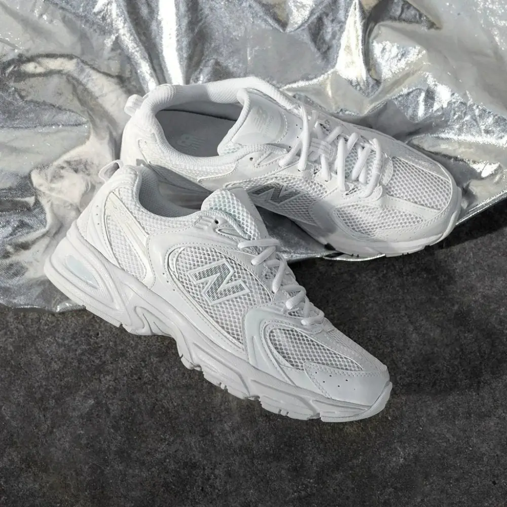 Alternative view of Giày New Balance 530 Retro 'White Silver' MR530FW1