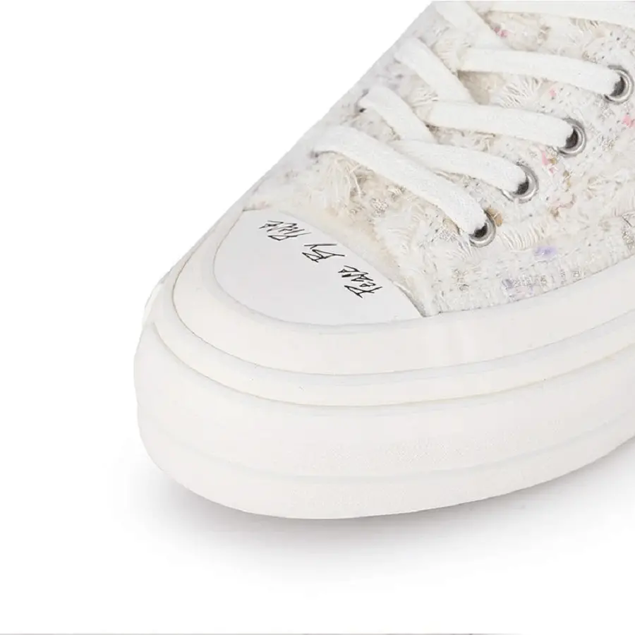 Giày xVESSEL G.O.P. Slip On 'White Tweed' - Ảnh 6
