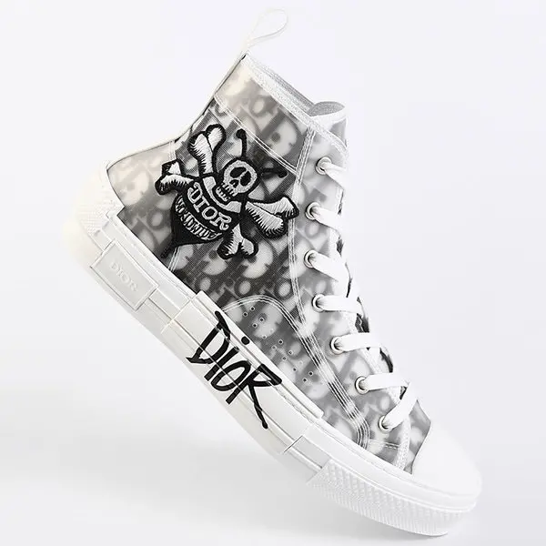 Alternative view of Giày Dior B23 High Dior Oblique Shawn Bee Embroidery Patch 3SH118YYO H960