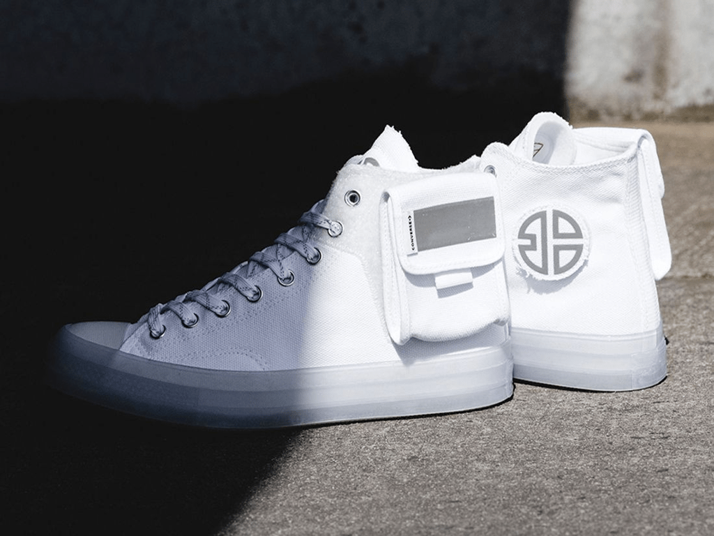 Giày Converse Lay Zhang x Chuck 70 High 'White' 167418C - Ảnh 4