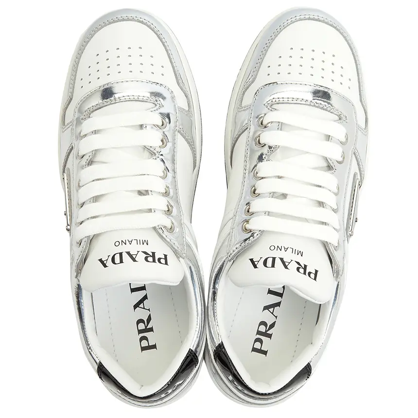 Giày Prada Downtown Triangle Logo 'White' 1E792M-3LL2-F0J36 - Ảnh 3