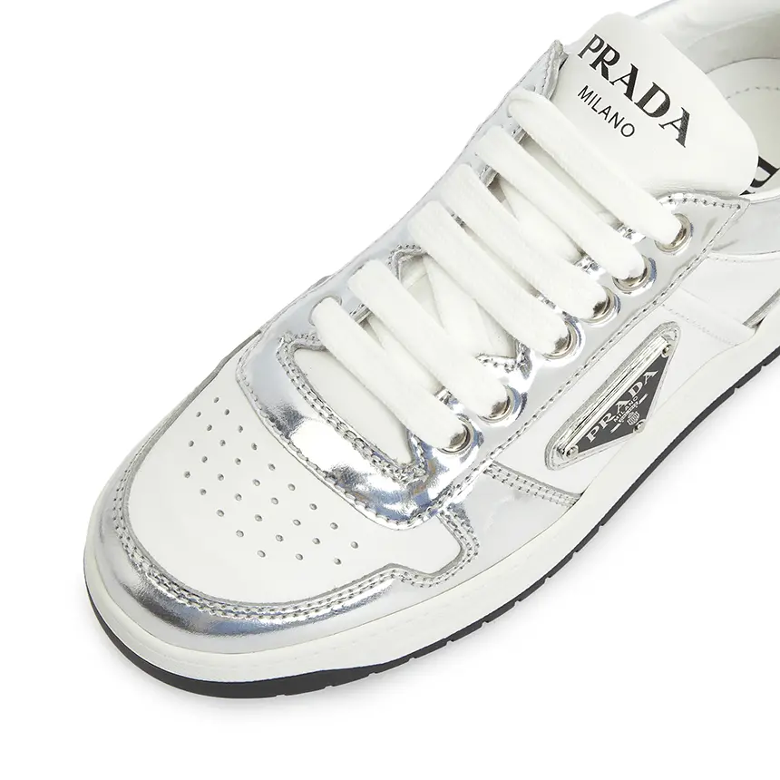 Alternative view of Giày Prada Downtown Triangle Logo 'White' 1E792M-3LL2-F0J36