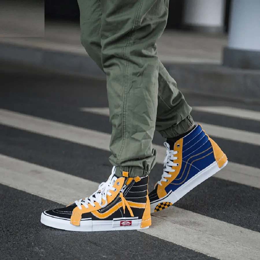 Alternative view of Giày Vans SK8-Hi Reissue CAP Skate 'Black' VN0A3WM15FG