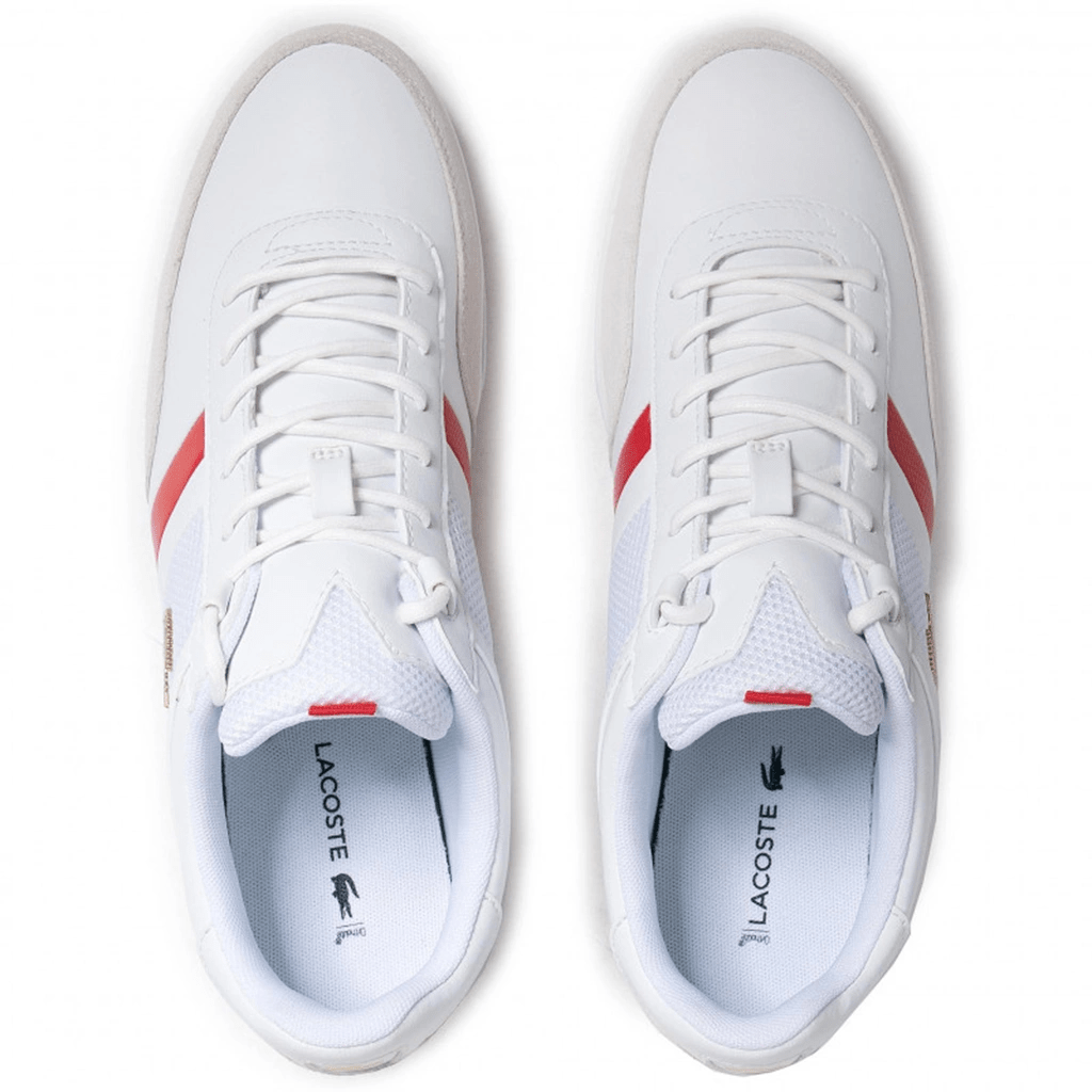 Giày Lacoste Giron 721 White Red 7-41CMA0050286 - Ảnh 4