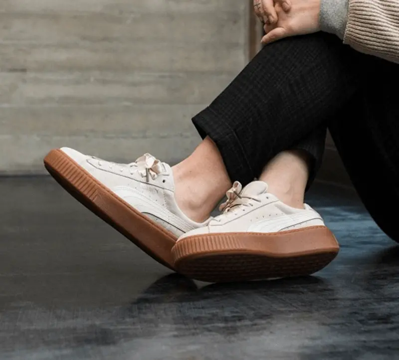 Giày Puma Wmns Suede Platform Bubble 'Beige' 366439-02 - Ảnh 3