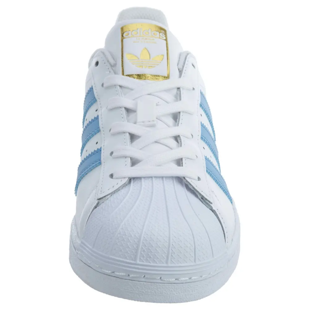 Giày Adidas Superstar Foundation J 'Light Blue' S81018 - Ảnh 4