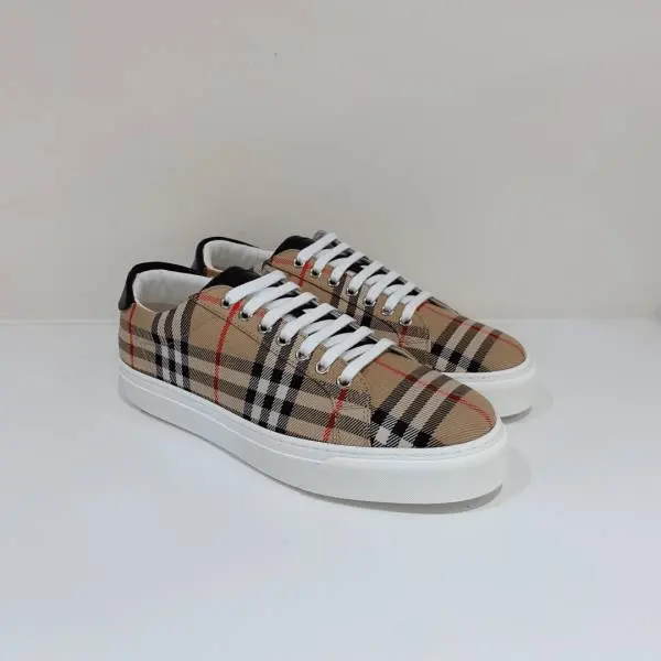Giày Burberry Bio Based Sole Vintage Check And Leather 80381851 - Ảnh 3