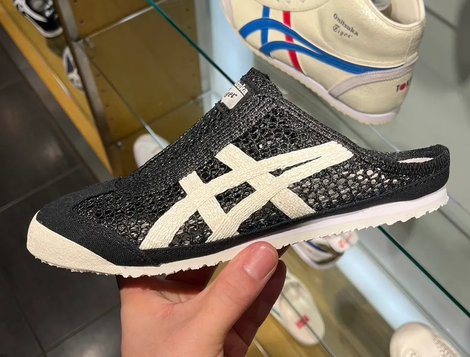 Giày Onitsuka Tiger MEXICO 66 SABOT "BLACK CREAM" 1183C123-001 - Ảnh 5