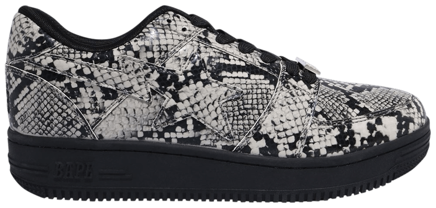 Giày Bapesta Low M2 'Python Beige' 1G30191013