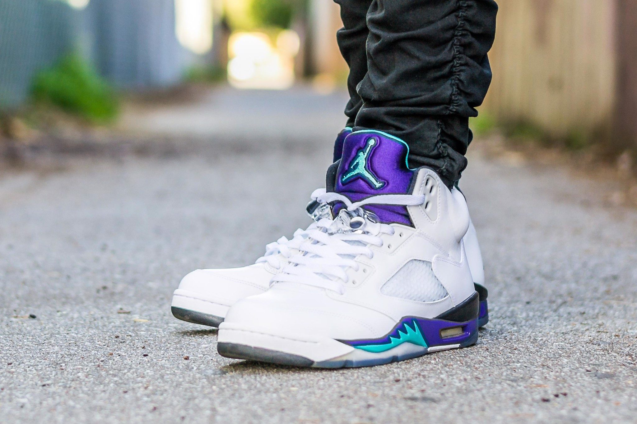 Giày Air Jordan 5 Retro 'Grape' 2013 136027-108 - Ảnh 5
