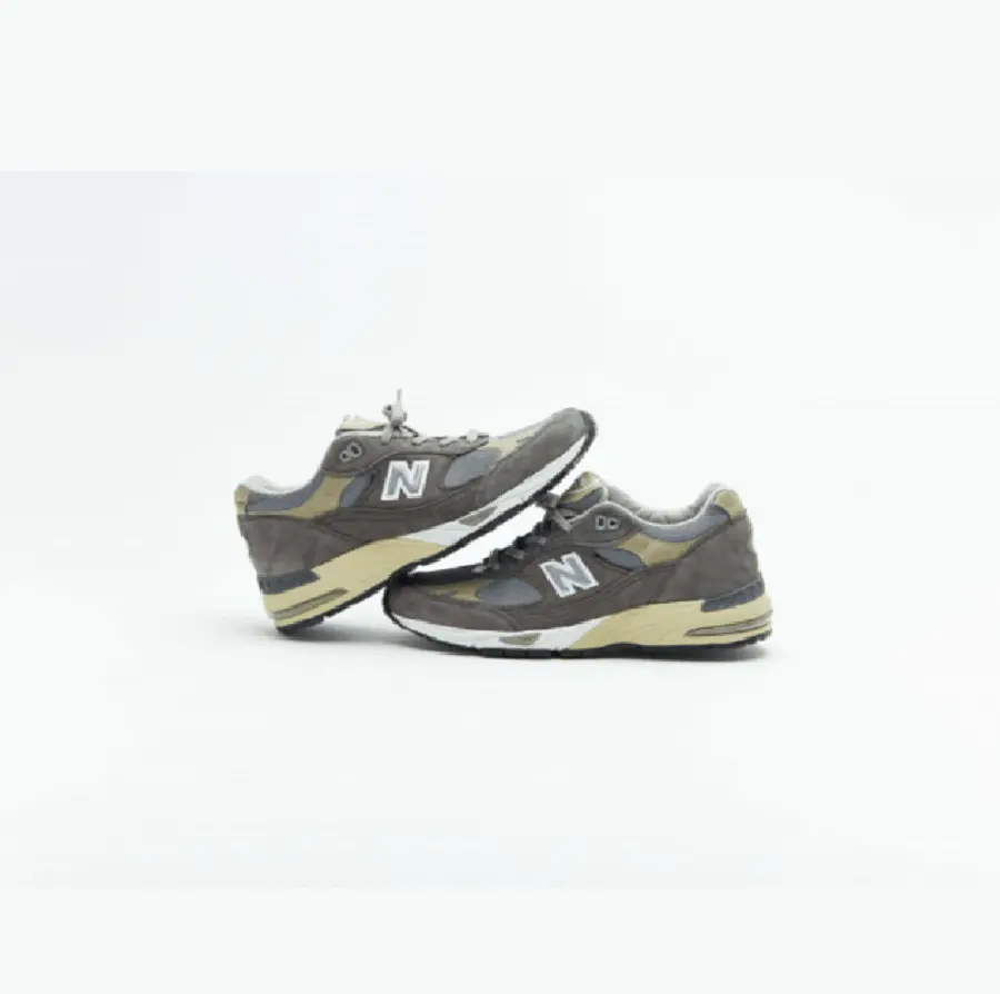 Giày New Balance 991 MiUK ’40th Anniversary Grey’ M991UKF - Ảnh 4