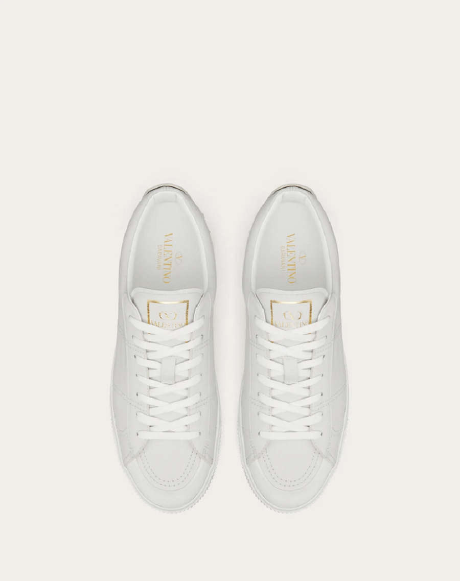 Giày Valentino Garavani Cityplanet Calfskin Sneaker 1Y2S0F90JKD0BO - Ảnh 4