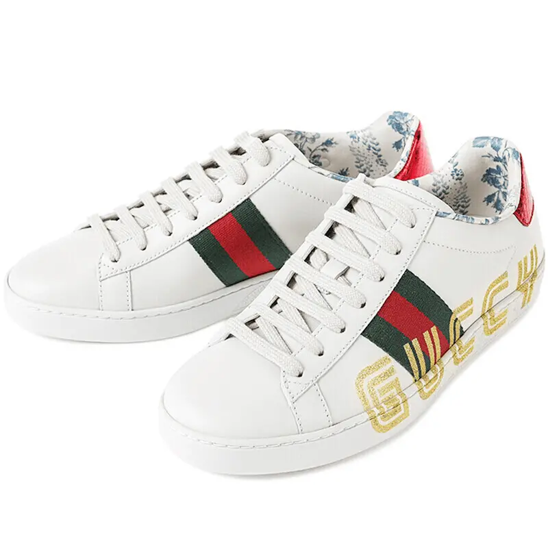 Alternative view of Giày Gucci Ace Low 'Guccy Print' 523455-0G290-9090