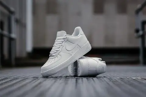 Giày Nike Air Force 1 Low 'All White' 314192-117 - Ảnh 4