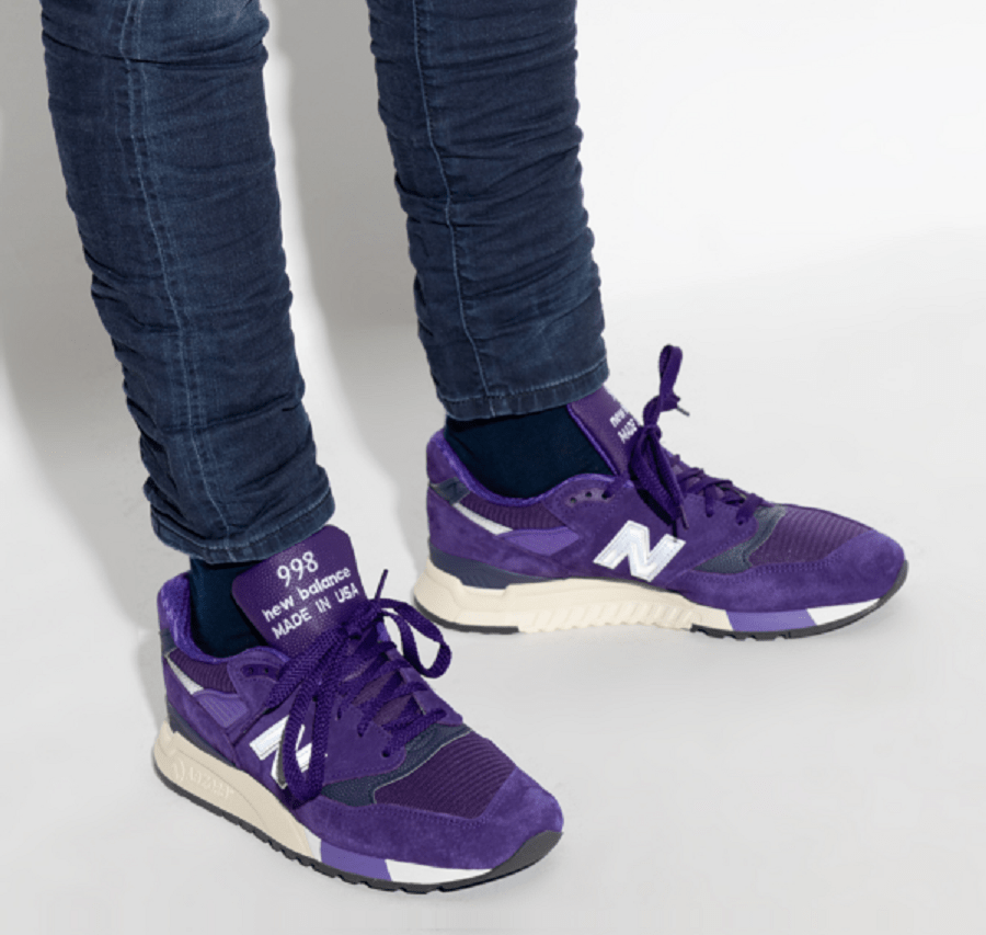 Giày New Balance Made in USA 998 ‘Plum’ U998TE - Ảnh 3