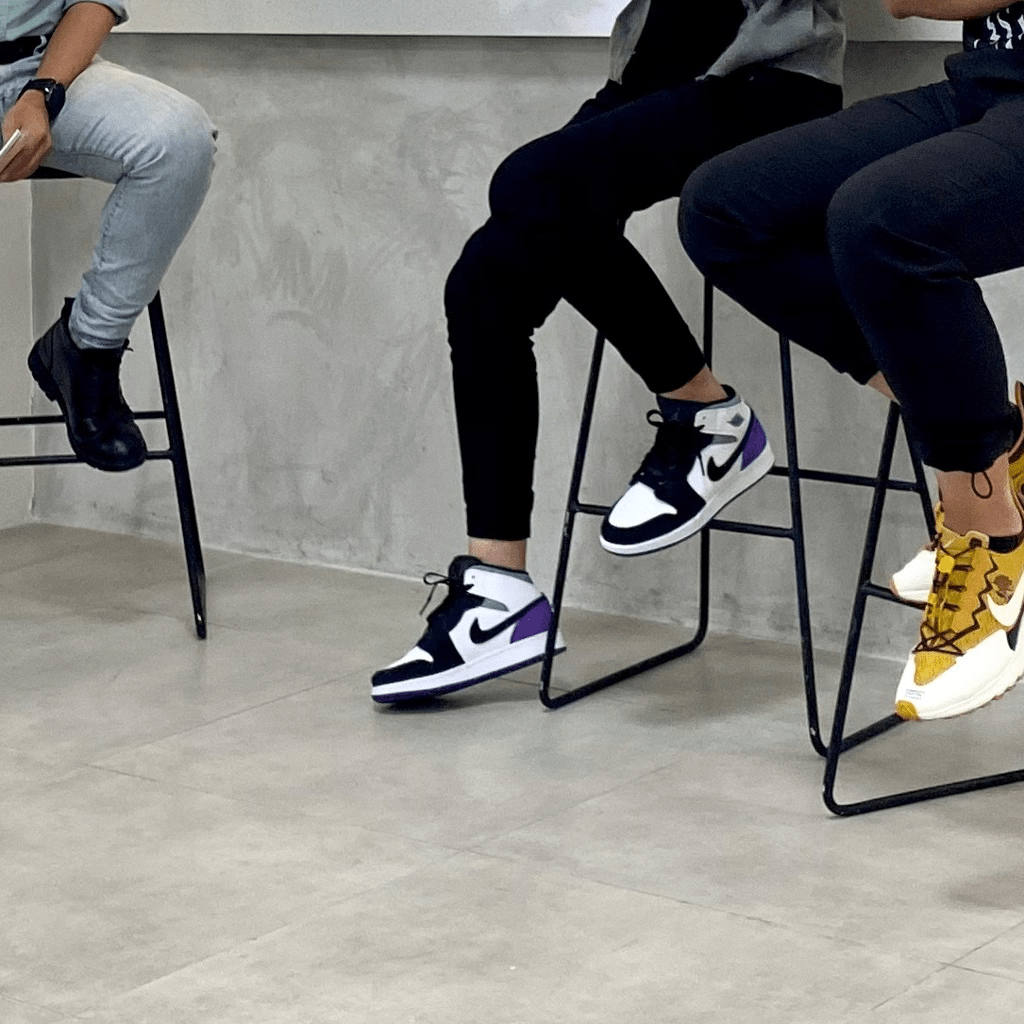 Giày Nike Air Jordan 1 Mid SE 'Purple' BQ6931-105 - Ảnh 3