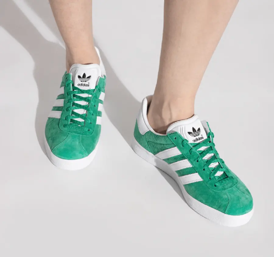 Giày Adidas Gazelle 85 ‘Semi Court Green’ GY2532 - Ảnh 4
