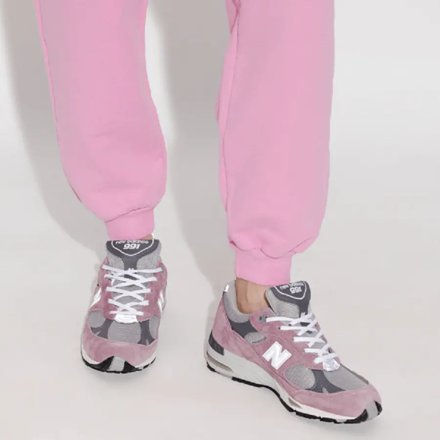 Giày New Balance 991V1 ‘Purple Gray’ W991PGG - Ảnh 3